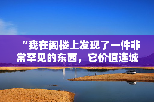 “我在阁楼上发现了一件非常罕见的东西，它价值连城，你可能也会拥有它。”