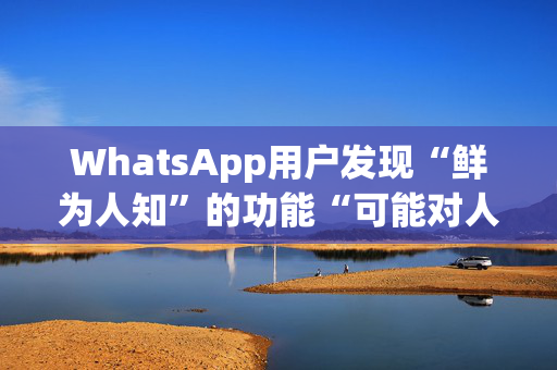 WhatsApp用户发现“鲜为人知”的功能“可能对人际关系不利”