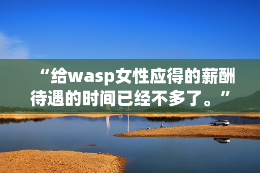 “给wasp女性应得的薪酬待遇的时间已经不多了。”