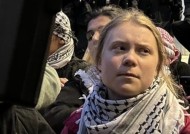 Greta Thunberg在斯德哥尔摩抗议活动中谴责巴勒斯坦的“种族灭绝”