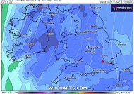 英国天气：圣诞节前几天，大雪和零下6摄氏度的严寒将袭击英国